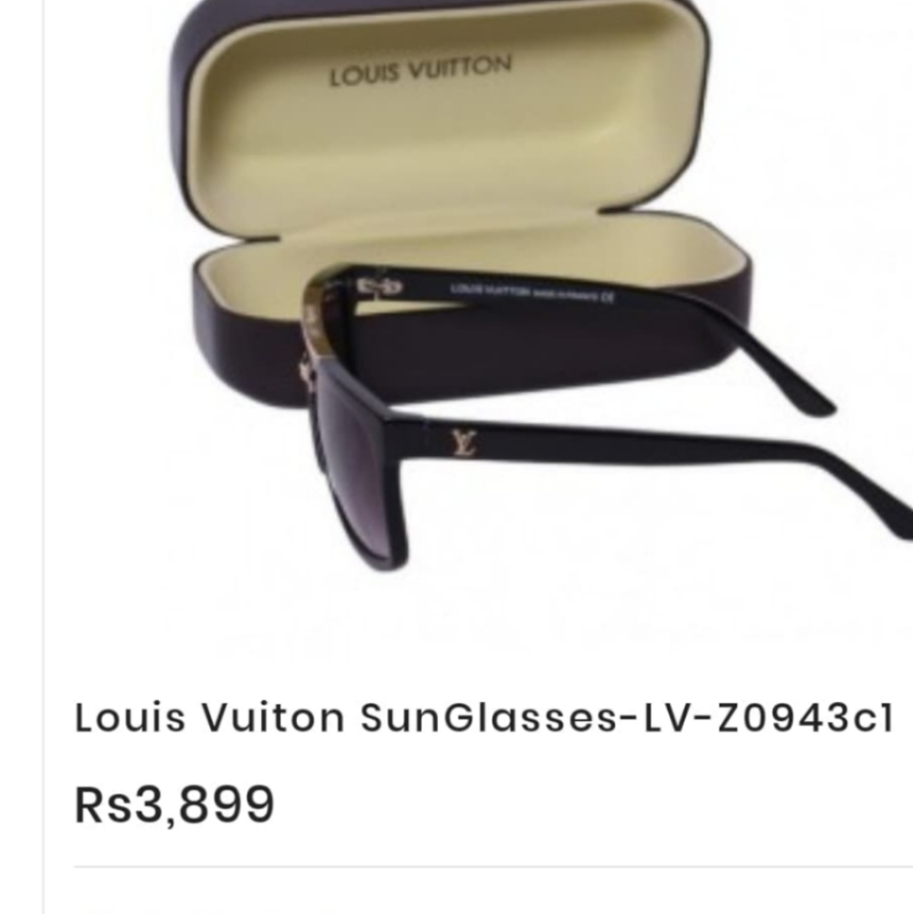 Millionaire's club Louis Vuitton men's sunglasses